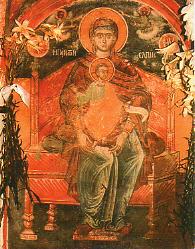 Notre Dame de toute espérance, Monastère Saint Nicolas d'Andros